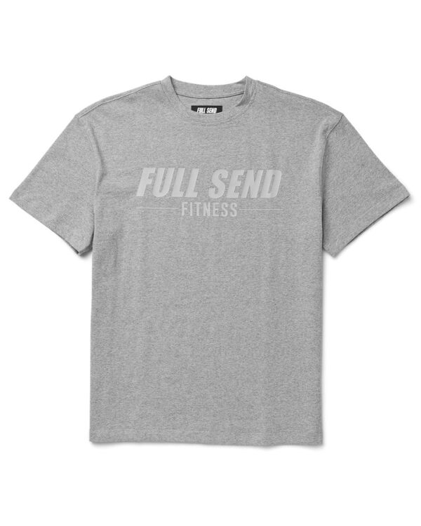 Full Send Fitness Elevated Tee (Grey)